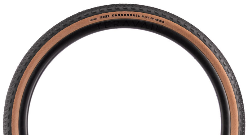 Load image into Gallery viewer, Teravail Cannonball Tire - 32 x 2.2, Tubeless, Folding, Tan, Light and Supple, Superstructure, Fast Plus Compound
