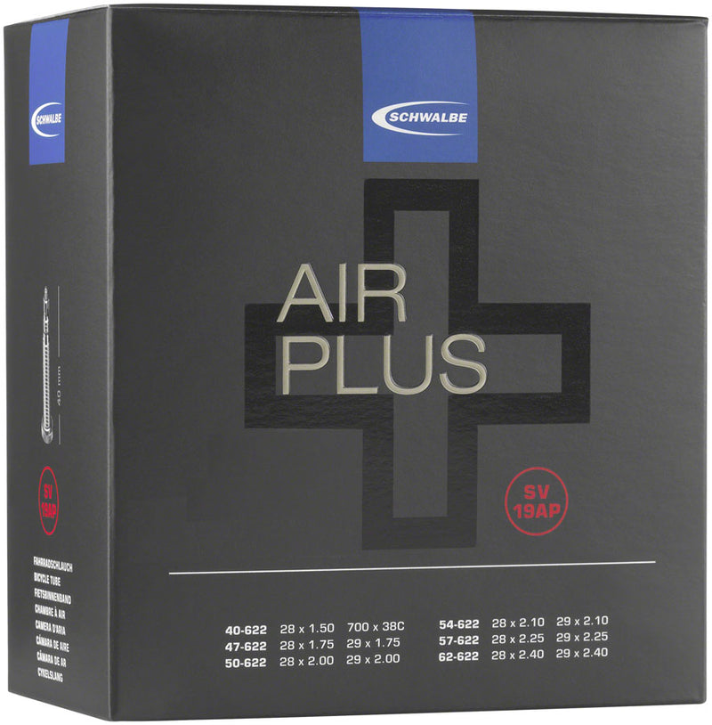 Load image into Gallery viewer, Schwalbe Air Plus 29" Bike Tube Bundle - Puncture-Resistant Butyl with Presta Valve, 4 Pack

