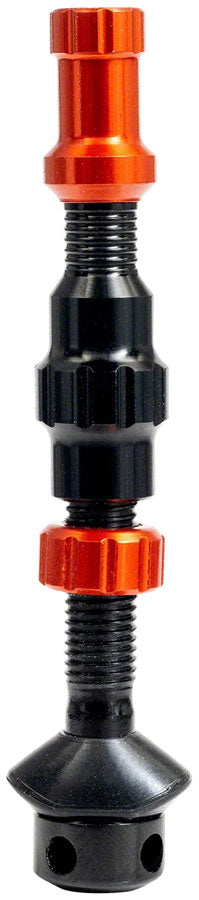Load image into Gallery viewer, Stans Tubeless Valve Color Kit Dress Up Kit Pair Orange
