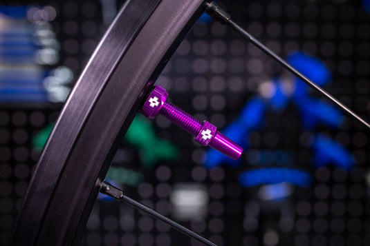 Muc-Off V2 Tubeless Valve Kit - Purple, 44mm, Pair