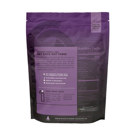 Tailwind Nutrition Recovery Mix Chocolate - 20 Serving Bag