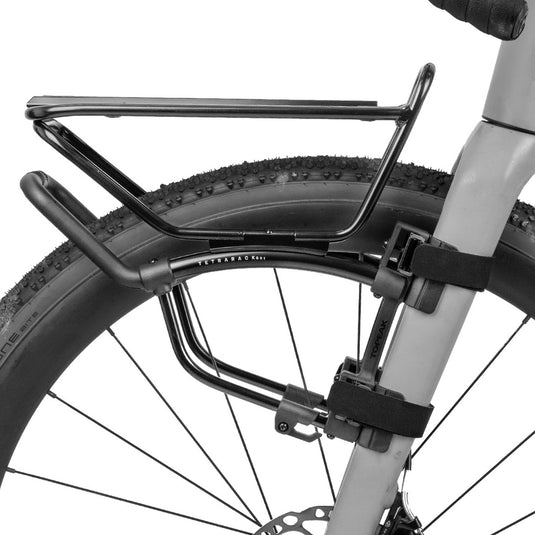 Topeak TetraRack GR1 Front Strap On Road/Gravel Black