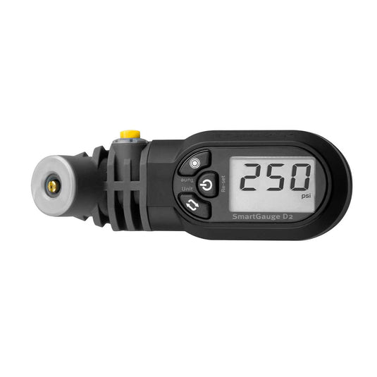 Topeak SmartGauge D2 Presta/Schrader 250psi Precision Digital Air Pressure Gauge