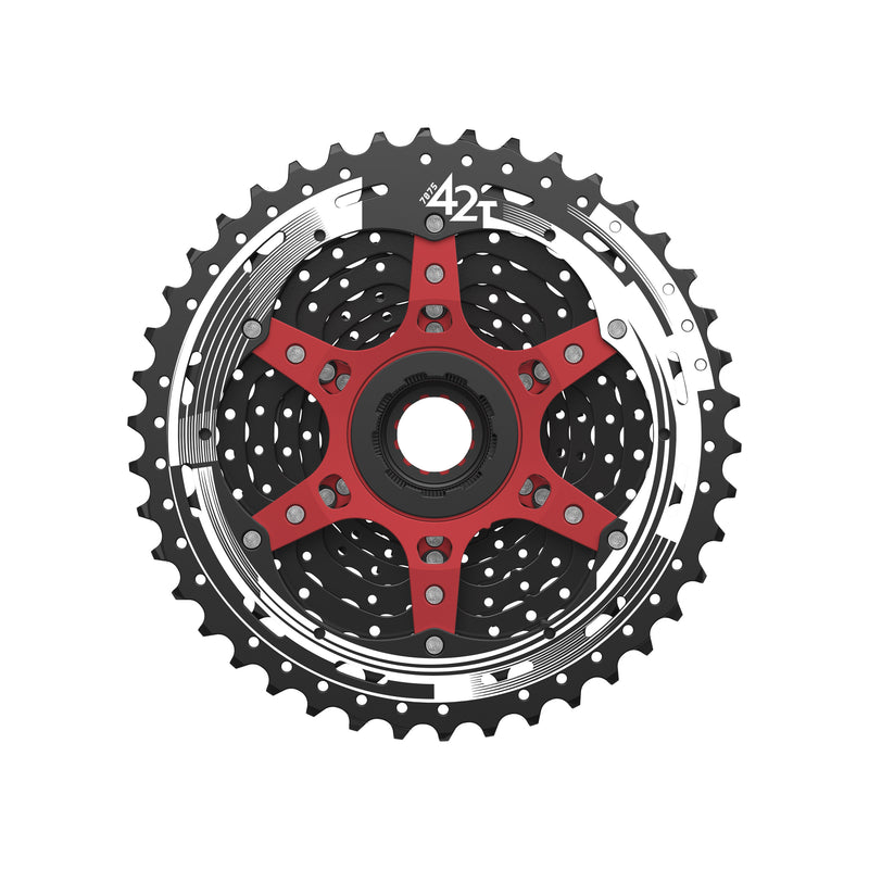 Load image into Gallery viewer, Sunrace CSMX9X 11sp Cassette, 10-42t, Black
