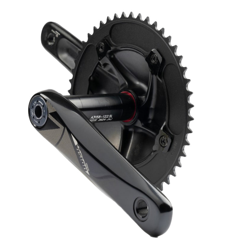 Load image into Gallery viewer, Vision Metron TT Crankset, 2x 53/39T Chainrings, 165mm Arm Length, 130BCD, 386EVO Spindle – Carbon
