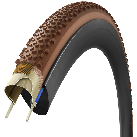 Vittoria Terreno Pro T60 Mixed Race Tire, TLR, 700x40, Brown