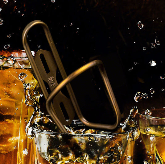 Silca Sicuro Ti V2 Bottle Cage, Titanium, 30g, Bourbon