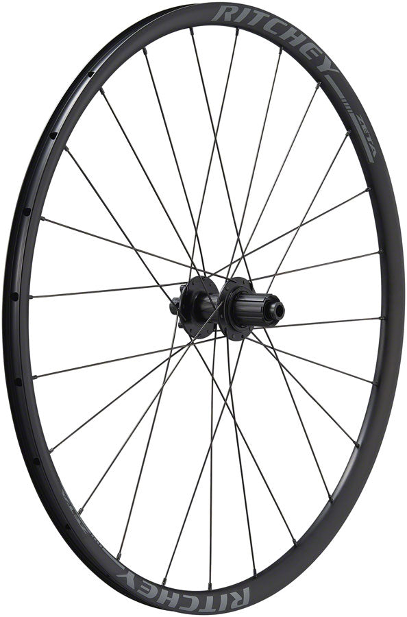 Load image into Gallery viewer, Ritchey Comp Zeta Wheelset - 700c, 12 x 100mm, 12 x 142mm, 6-Bolt, HG11 Road, Black
