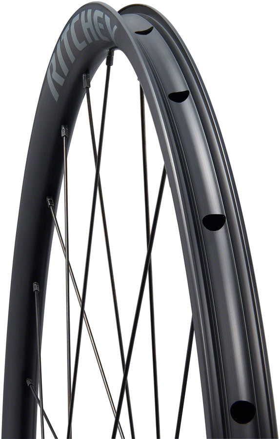 Load image into Gallery viewer, Ritchey Comp Zeta Wheelset - 700c, 12 x 100mm, 12 x 142mm, 6-Bolt, HG11 Road, Black
