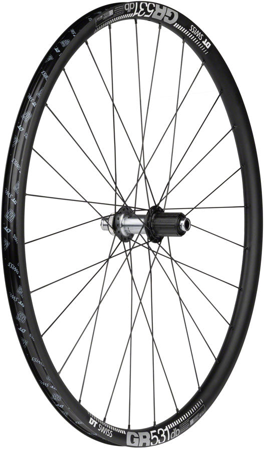 Quality Wheels Shimano Ultegra/DT GR531 Rear Wheel - 700c, 12 x 142mm, Center-Lock, HG 11 MTN, Black, 32H