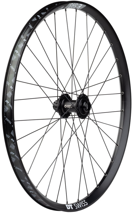 Load image into Gallery viewer, Quality Wheels Bear Pawls / DT Swiss E593 Front Wheel - 26", 20 x 110mm, 6-Bolt, Black, 32H
