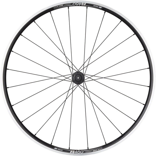 Quality-Wheels-DT-240-DT-R460-Front-Wheel-Front-Wheel-700c-Tubeless-Ready-Clincher-FTWH0335-Bicycle-Front-Wheel