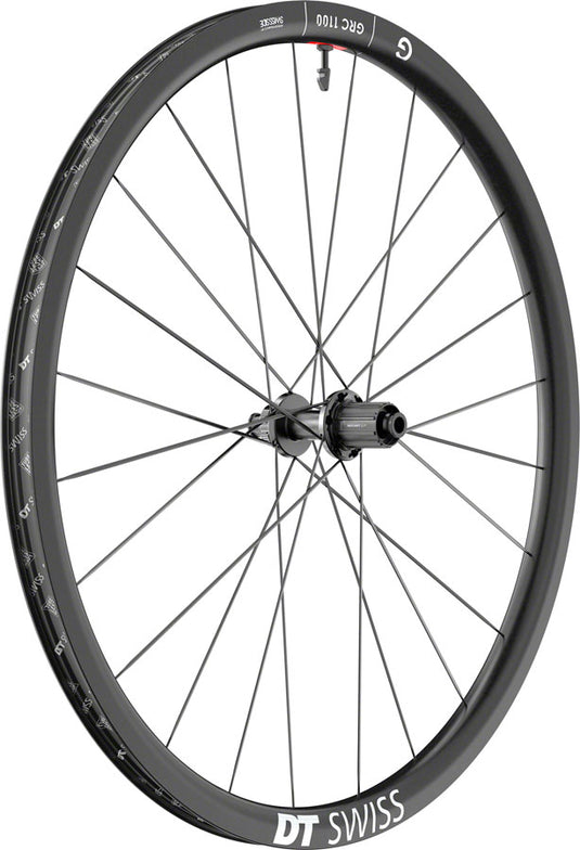 DT-Swiss-GRC-1100-Rear-Wheel-700c-Tubeless-Ready-Clincher-RRWH2817-Bicycle-Rear-Wheel