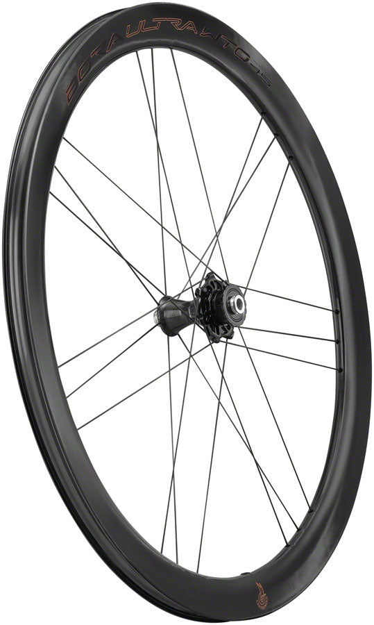 Load image into Gallery viewer, Campagnolo Bora Ultra WTO 45 C23 Front Wheel - 700c, 12 x 100mm, Center-Lock, 2-Way Fit, Carbon
