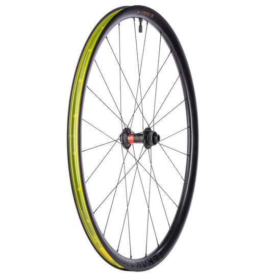 Teravail Circos Gravel Front Wheel - 700, 12 x 100mm, Center-Lock, Carbon, DT240, 24H