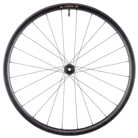 Teravail Circos Gravel Front Wheel - 700, 12 x 100mm, Center-Lock, Carbon, DT240, 24H