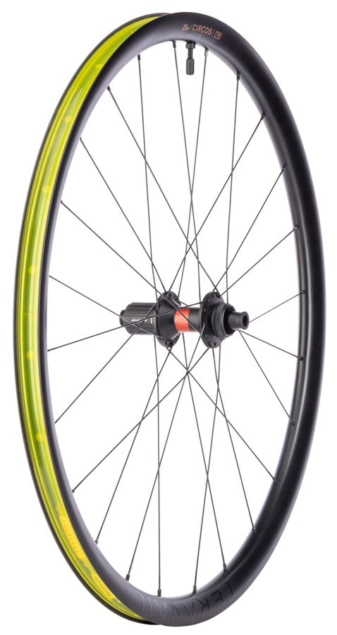 Load image into Gallery viewer, Teravail Circos Gravel Rear Wheel - 700, 12 x 142mm, Center-Lock, HG 11, Carbon, DT240, 24H
