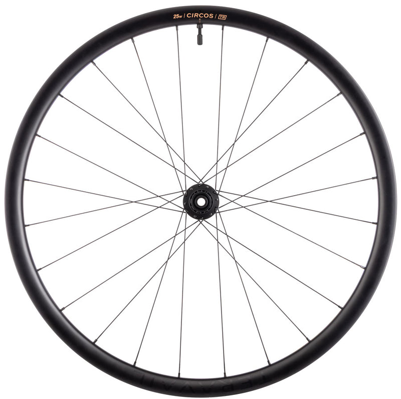 Load image into Gallery viewer, Teravail Circos Gravel Rear Wheel - 700, 12 x 142mm, Center-Lock, XDR, Carbon, DT240, 24H
