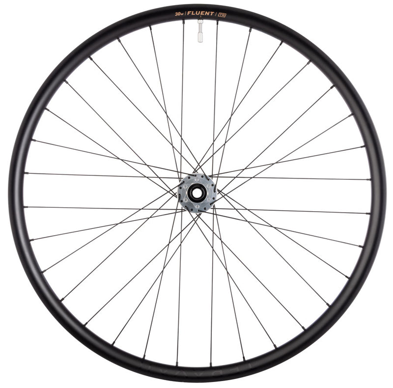 Load image into Gallery viewer, Teravail Fluent Mountain Front Wheel - 29", 15 x 110mm Boost, 6-Bolt, Carbon, Hope Pro 5, 32H
