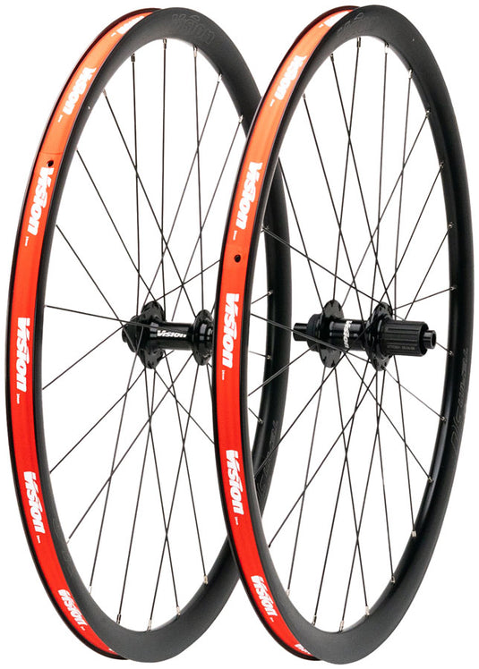 Vision Team 30 i23 TL DISC Wheel, Front and Rear, 700C / 622, Holes: F: 24, R: 24, F: 12mm, R: 12mm, F: 100, R: 142,