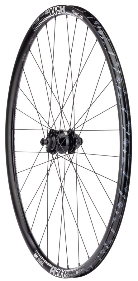 Load image into Gallery viewer, Quality-Wheels-SP-Dynamo-PL-8-DT-R500-Disc-Front-Wheel-Front-Wheel-700c-Tubeless-Ready-Clincher-FTWH2568-Bicycle-Front-Wheel
