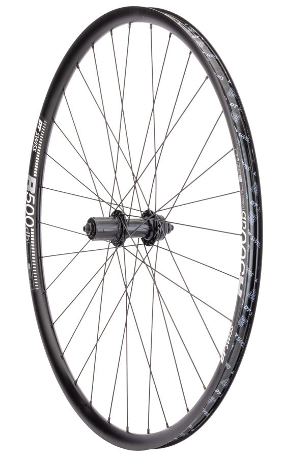 Load image into Gallery viewer, Quality-Wheels-Shimano-DT-R500-Rear-Wheel-Rear-Wheel-700c-Tubeless-Ready-Clincher-RRWH4884-Bicycle-Rear-Wheel
