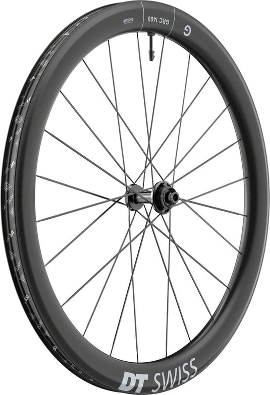 DT-Swiss-GRC-1400-Front-Wheel-700c-Tubeless-Ready-Clincher-FTWH1084-Bicycle-Front-Wheel