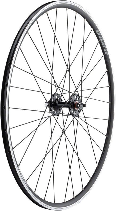 Quality Wheels Alex DA22 Track Front 700c 9x1x100mm Rim Brake Clincher Black