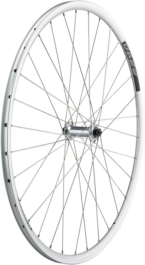 Quality Wheels Tiagra/DA22 Front Wheel 700c QRx100mm Rim Brake Silver Clincher