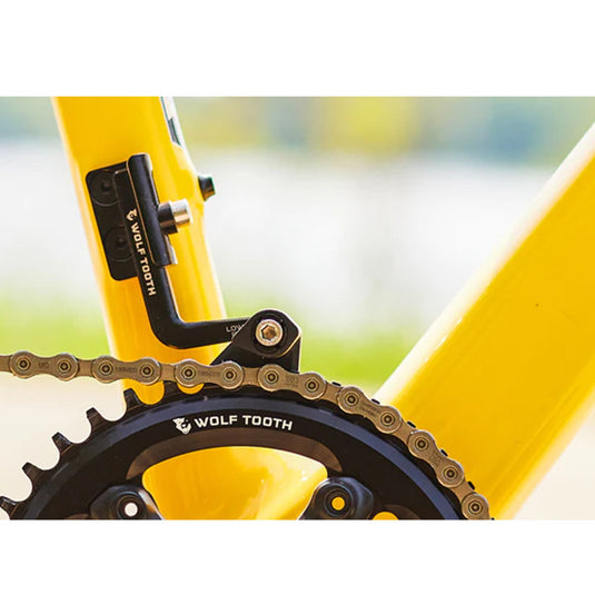 Wolf Tooth LoneWolf Aero Chainguide - 32t-50t, Braze-On, Low-Sweep, For 1x Drivetrains Only, Black