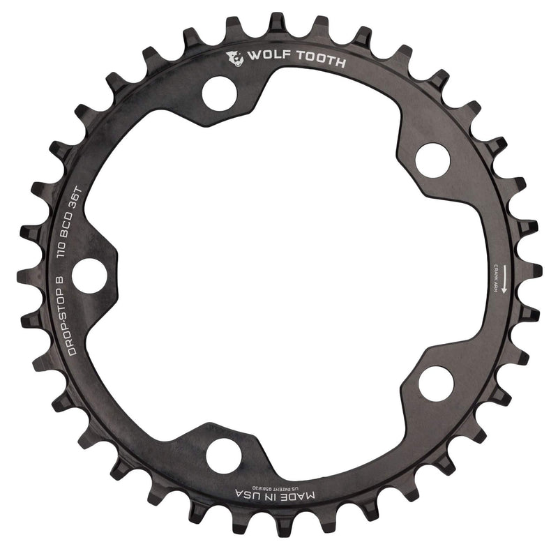 Load image into Gallery viewer, Wolf Tooth Chainring 52t 110 BCD 5-Bolt 10/11/12-Speed Alloy Cyclocross &amp; Road
