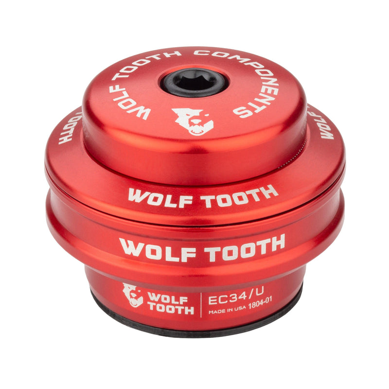Load image into Gallery viewer, Wolf Tooth Performance EC34/28.6 Headset - Lightweight Aluminum, Sealed Bearings
