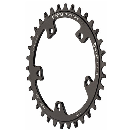 Wolf Tooth CAMO Aluminum 38T Round Drop-Stop Chainring for 1x Drivetrains
