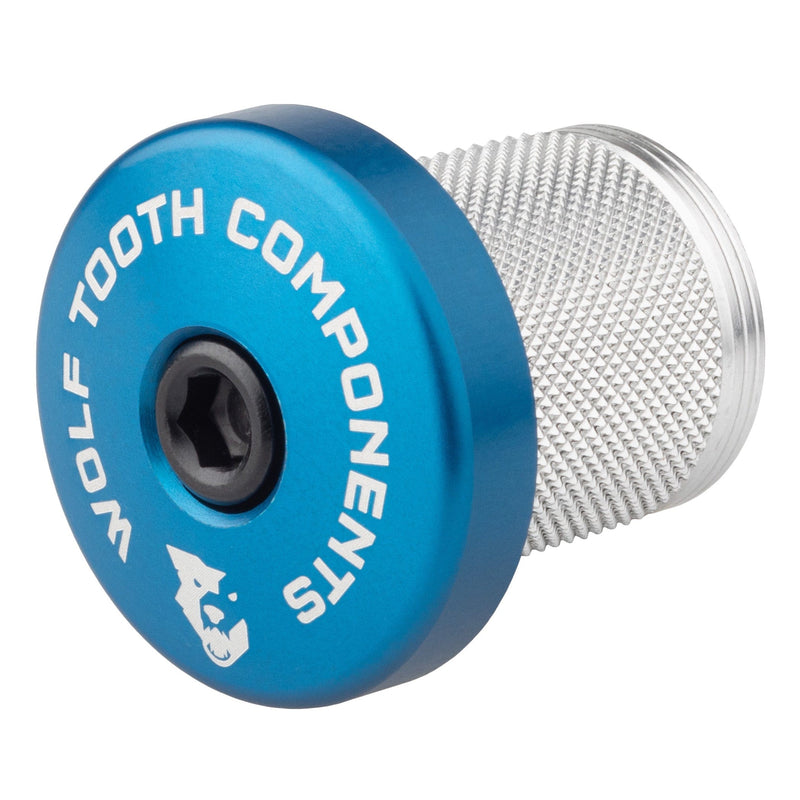 Load image into Gallery viewer, Wolf Tooth Compression Plug with Stem Cap - Carbon MTB &amp; Road Helmet
