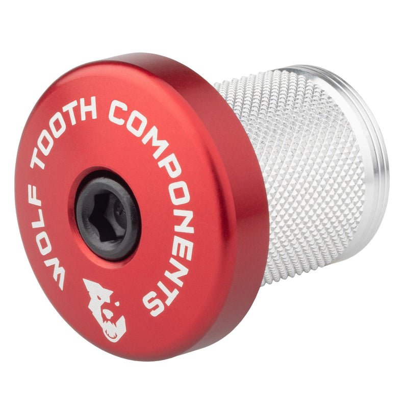 Load image into Gallery viewer, Wolf Tooth Compression Plug with Stem Cap - Carbon MTB &amp; Road Helmet
