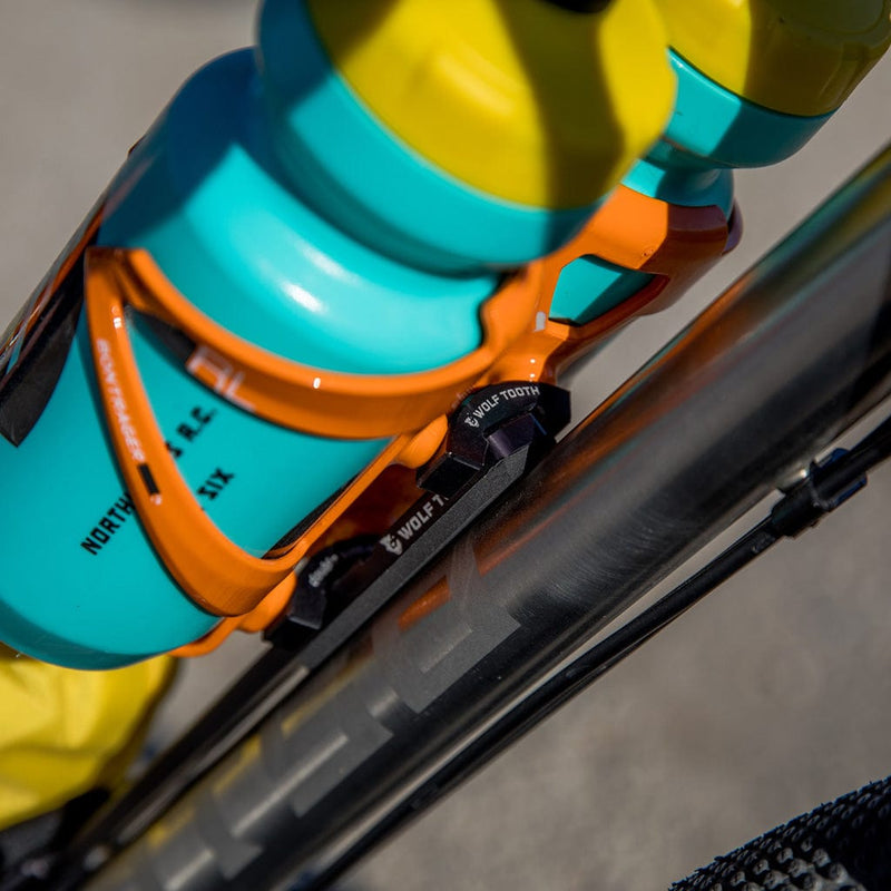 Load image into Gallery viewer, Wolf Tooth B-RAD Double Bottle Cage Adaptor Standard M5 Tapped Holes
