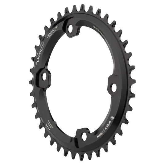 Wolf Tooth Drop-Stop ST 42T Asymmetric 110 BCD Chainring for Shimano GRX