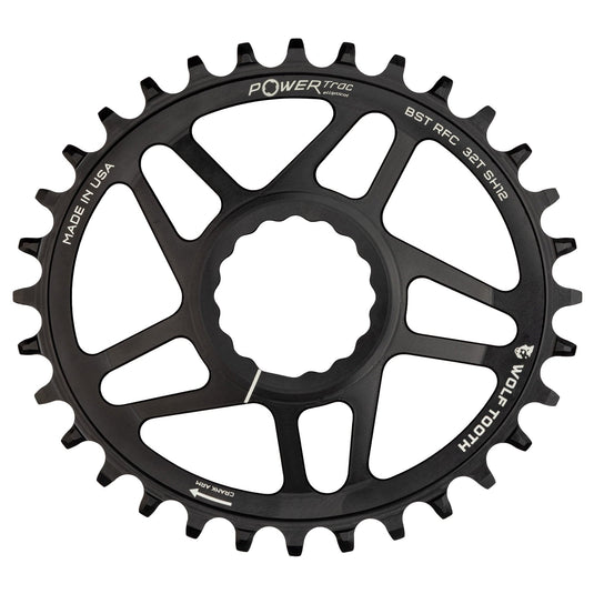 Wolf Tooth Elliptical Direct Mount Chainring - 28t, RaceFace/Easton CINCH Direct Mount, Drop-Stop B, For Boost Cranks,