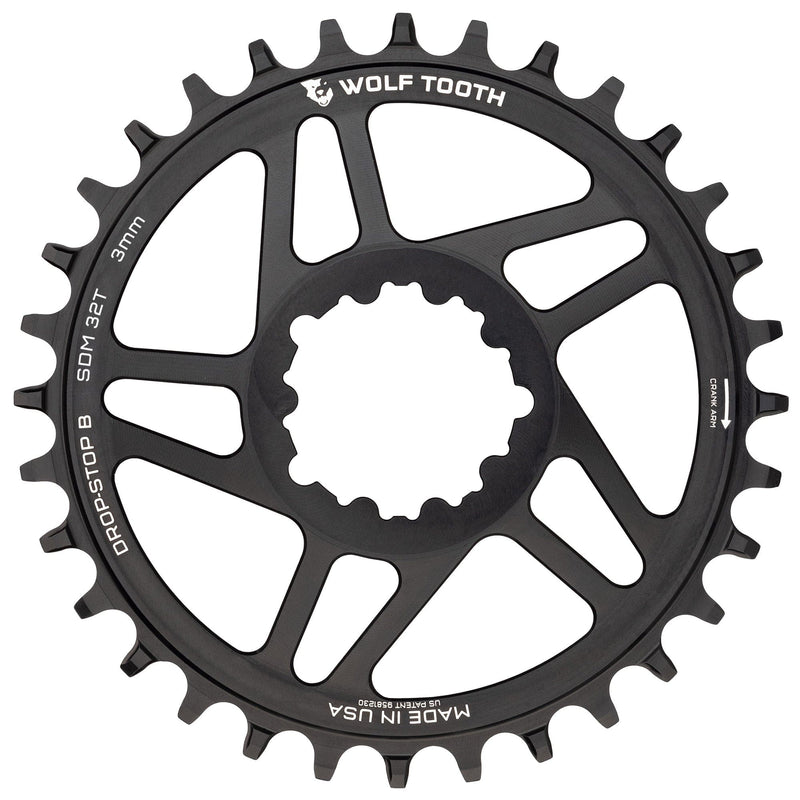 Load image into Gallery viewer, Wolf-Tooth-Chainring-28t-SRAM-Direct-Mount-3-Bolt-DM-6mm-Offset-CH4770-Direct-Mount-MTB-Chainrings
