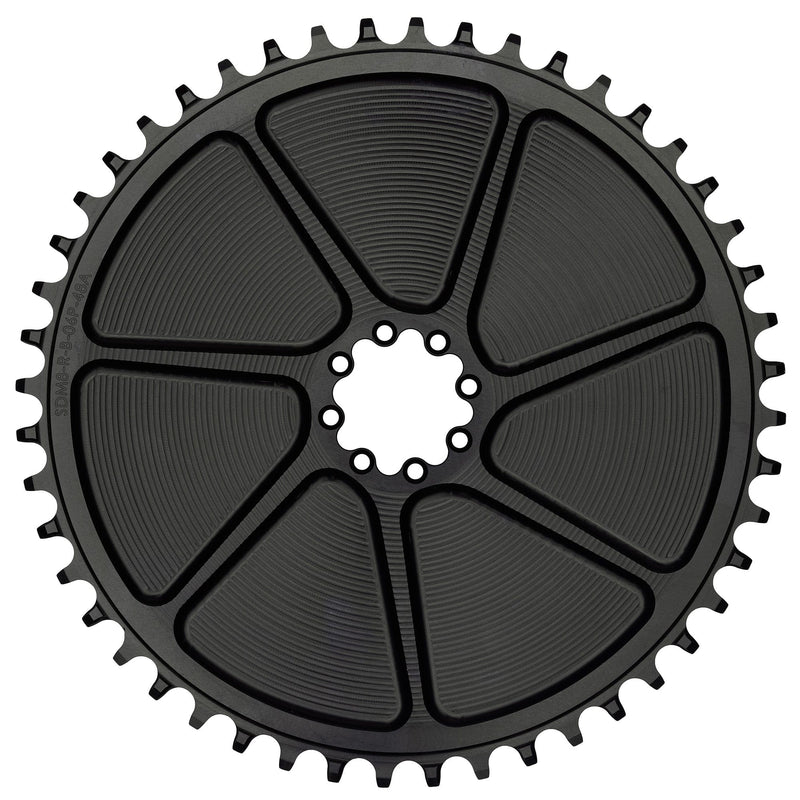 Load image into Gallery viewer, Wolf Tooth Aero Direct Mount Chainring for SRAM 8-Bolt Gravel / Road Cranks Drop-Stop B 48T
