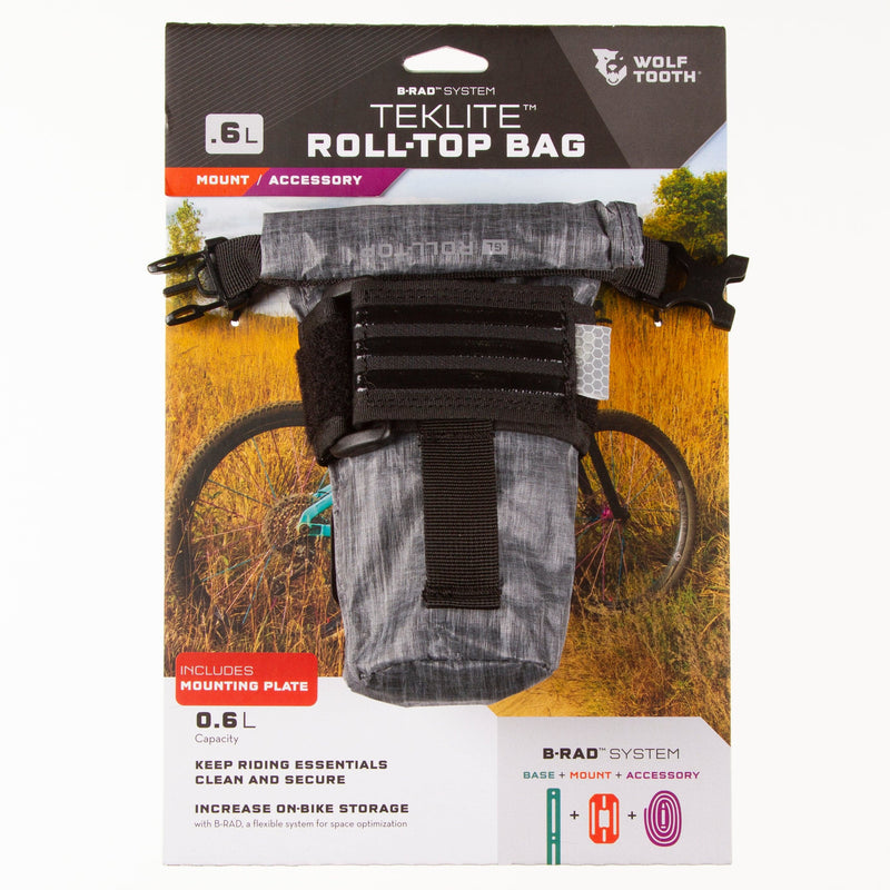 Load image into Gallery viewer, Wolf Tooth B-RAD TekLite Roll-Top Bag 0.6L | Lightweight Waterproof Storage
