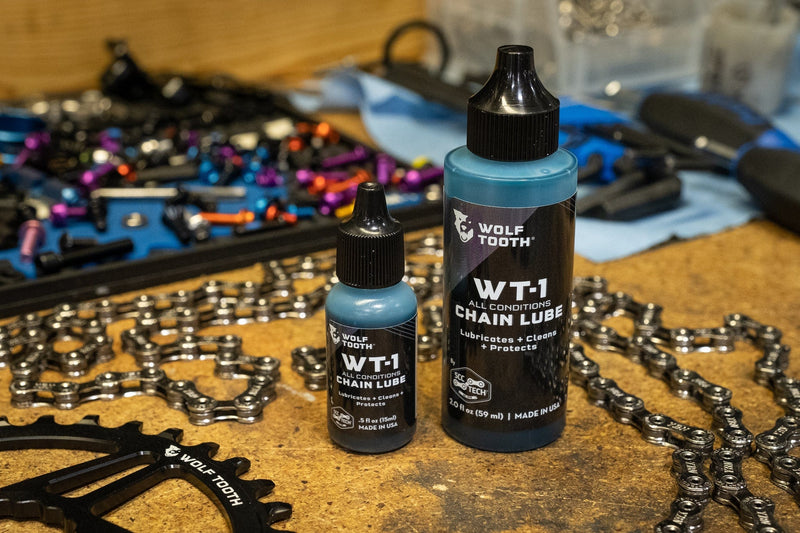 Load image into Gallery viewer, Wolf Tooth Components WT-1 Drivetrain Treatment For All Conditions, 2oz
