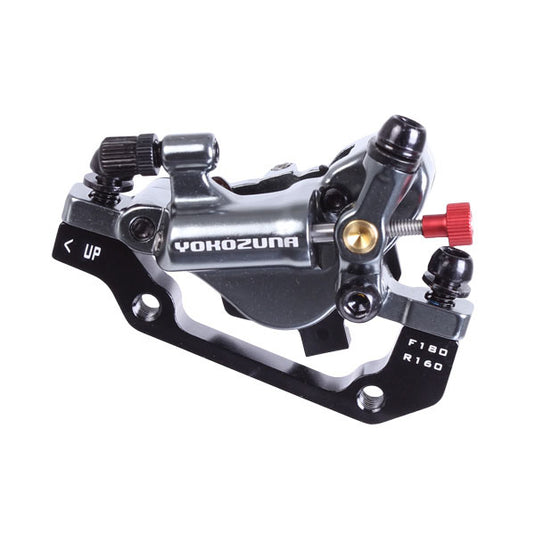 Yokozuna Road Motoko Rear Disc Brake, 74mm/160mm - Black