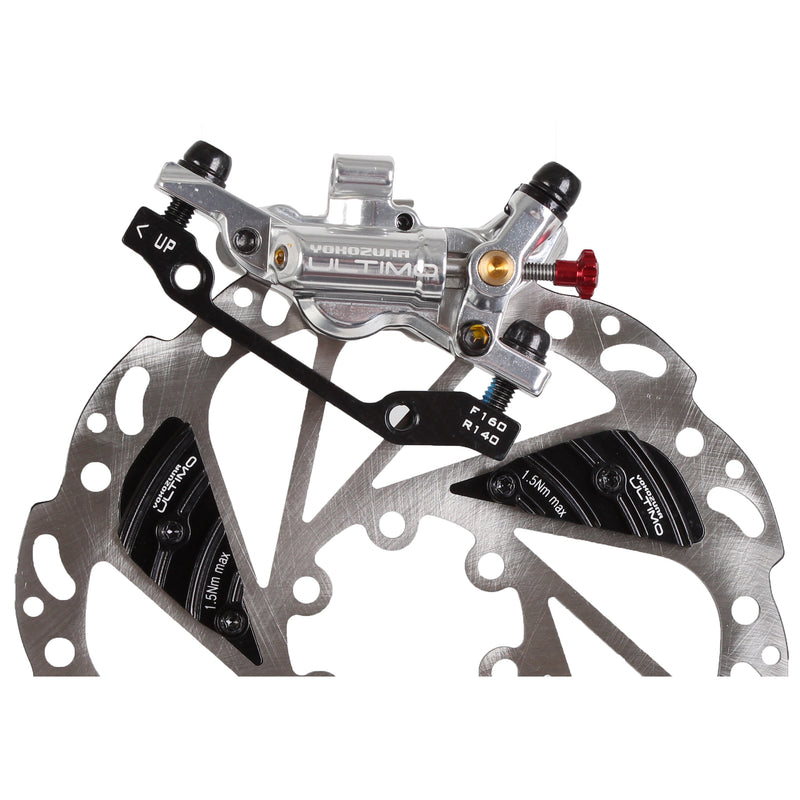Load image into Gallery viewer, Yokozuna Ultimo Front Disc Brake, 74mm/160mm, Silver NLS
