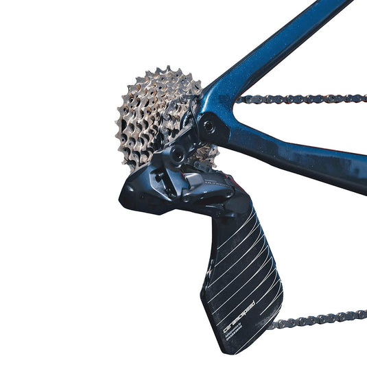 CeramicSpeed OSPW Pulley Wheel Aero Alpha System for Shimano 9250/8150 - Coated Races, Aluminum Pulley, Carbon Cage,