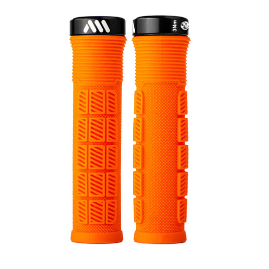 All-Mountain-Style-Rise-Grips-Orange-Grips-132mm-Bicycle-Grips