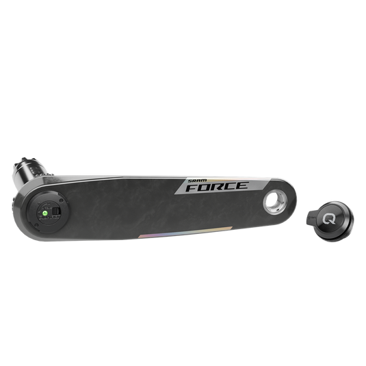 SRAM-Force-AXS-Wide-Left-Crank-Arm-and-Power-Meter-Spindle-Assembly-E1-Crank-Arms-Road-Bike-SRAMLEFT3948-Bicycle-Left-Crank-Arm
