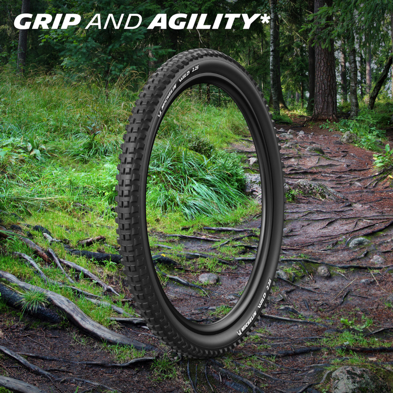 Load image into Gallery viewer, Michelin Wild Access 29x2.25" Mountain Bike Tire – Durable, Non-Tubeless Trail Tire with Advanced Grip and Racing-Inspired Tech for Soft Loamy Trails
