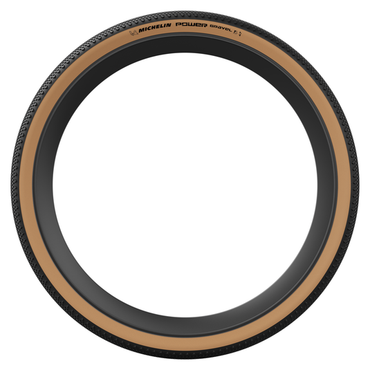 Michelin Power Gravel TS TLR 650b x 50mm Tubeless Tire - Durable off-road, Magi-X Compound