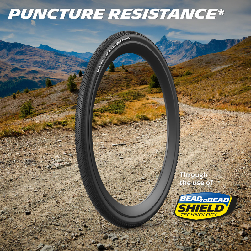 Load image into Gallery viewer, Michelin Power Gravel TS TLR 650b x 50mm Tubeless Tire with Magi-X Compound
